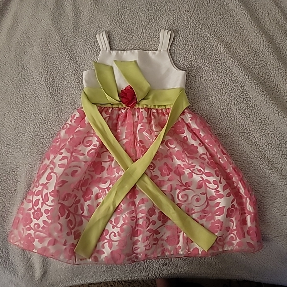 Youngland Fancy Floral Dress 6x